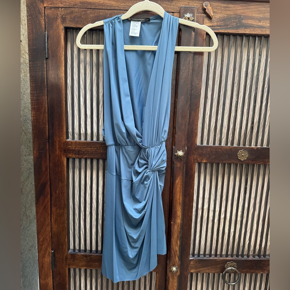 COPY - ViX Paula Hermanny Elegant Blue Dress/Swim Coverup - Size S